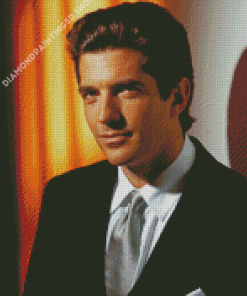 Aesthetic John Kennedy Jr Diamond Painting