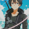 Aesthetic Kirito Diamond Painting