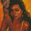 Aesthetic Leo Zodiac Diamond Painting