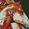 Aesthetic Native American Horse Art Diamond Painting