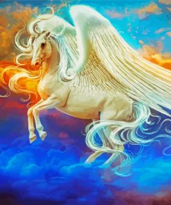 Aesthetic Pegasus Art Diamond Painting
