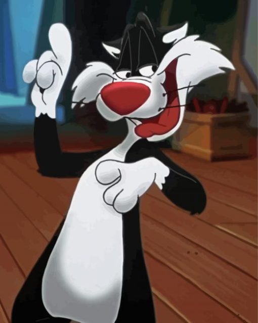 Aesthetic Sylvester Cat Diamond Painting