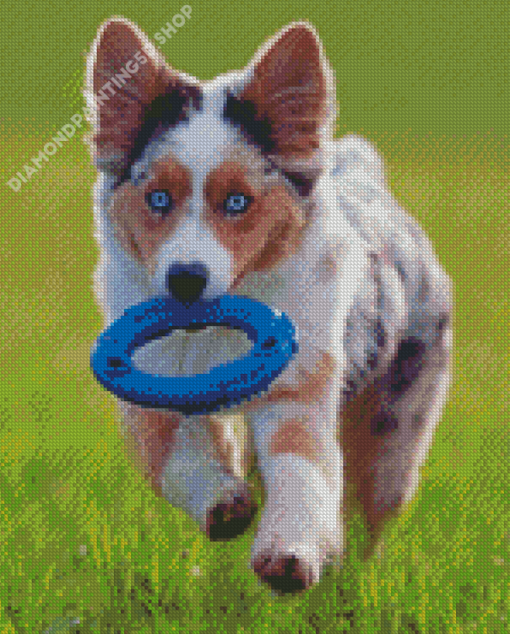 Aesthetic Toy Aussie Dog Diamond Painting