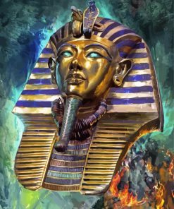 Aesthetic Tutankhamun Diamond Painting
