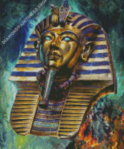Aesthetic Tutankhamun Diamond Painting