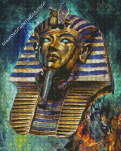 Aesthetic Tutankhamun Diamond Painting