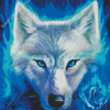 Aesthetic White Wolf Diamond Painting