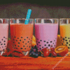 Aesthetic Bubble Tea Diamond Painting