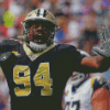 Aesthetic Cameron Jordan Player Diamond Painting