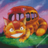 Aesthetic Cat Bus Diamond Painting