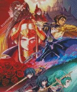 Aesthetic Fire Emblem Diamond Painting