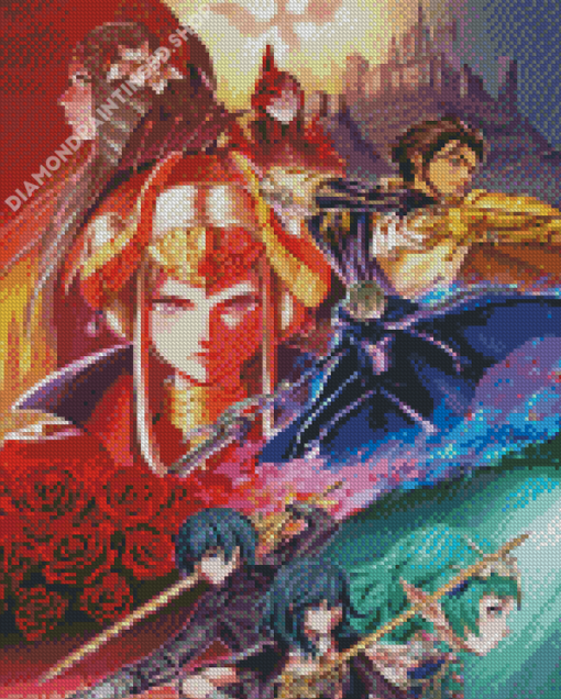 Aesthetic Fire Emblem Diamond Painting