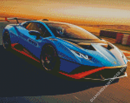 Aesthetic Lamborgini Diamond Painting