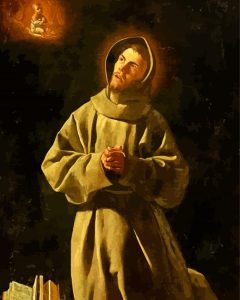 Aesthetic St Anthony Diamond Painting