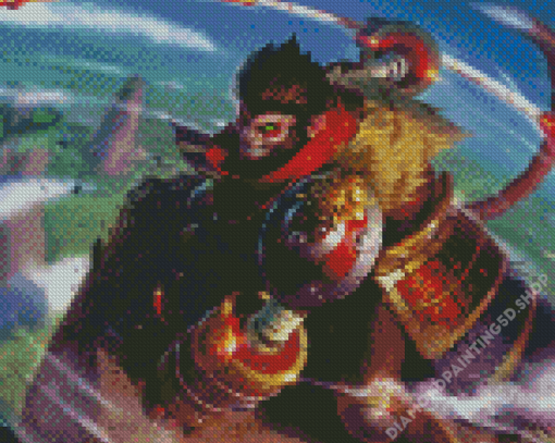 Aesthetic Wukong Diamond Painting