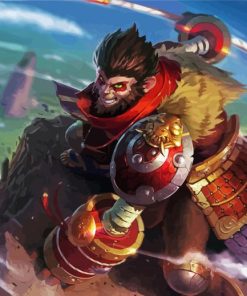 Aesthetic Wukong Diamond Painting