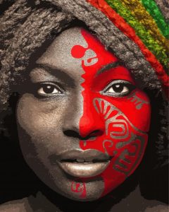 African Faces Woman Diamond Painting