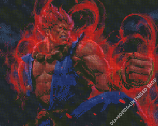 Akuma Character Diamond Painting