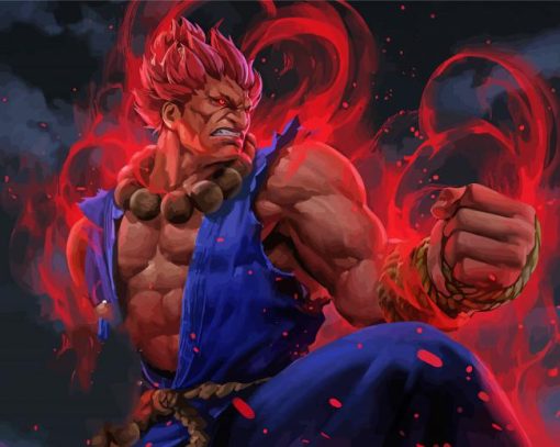 Akuma Character Diamond Painting