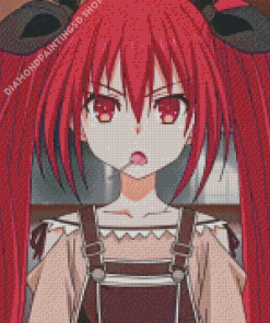 Anime Girl From Date A Live Diamond Painting