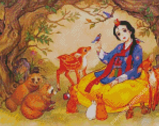 Asian Fairy Tale Diamond Painting