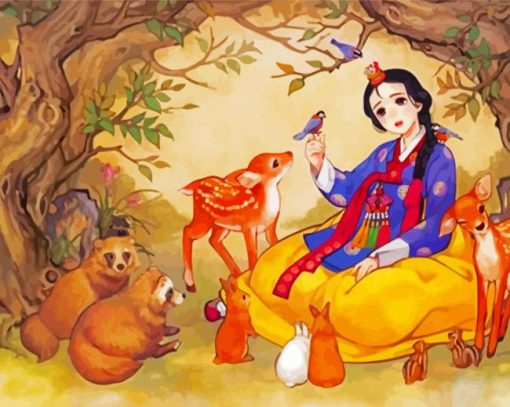 Asian Fairy Tale Diamond Painting