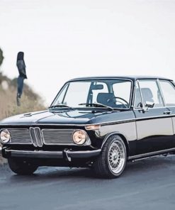 Black Vintage BMW E10 Diamond Painting
