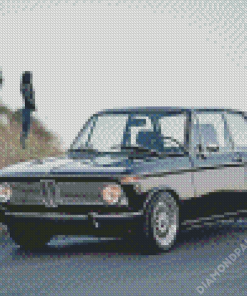 Black Vintage BMW E10 Diamond Painting