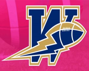 Blue Bombers Logo Diamond Painting