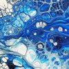 Blue Geode Art Diamond Painting