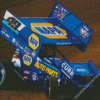 Blue Sprint Car Diamond Painting