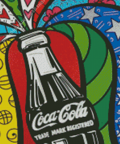 Coca Cola Illustration Diamond Painting