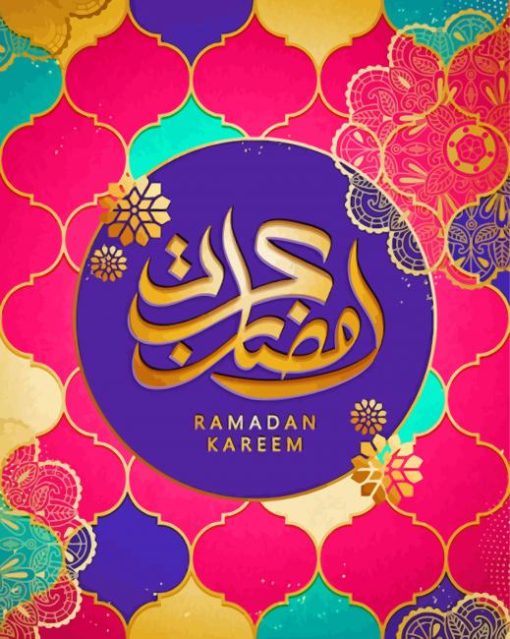 Colorful Ramadan Kareem Diamond Painting