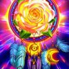 Cool Rose In Dreamcatcher Diamond Painting