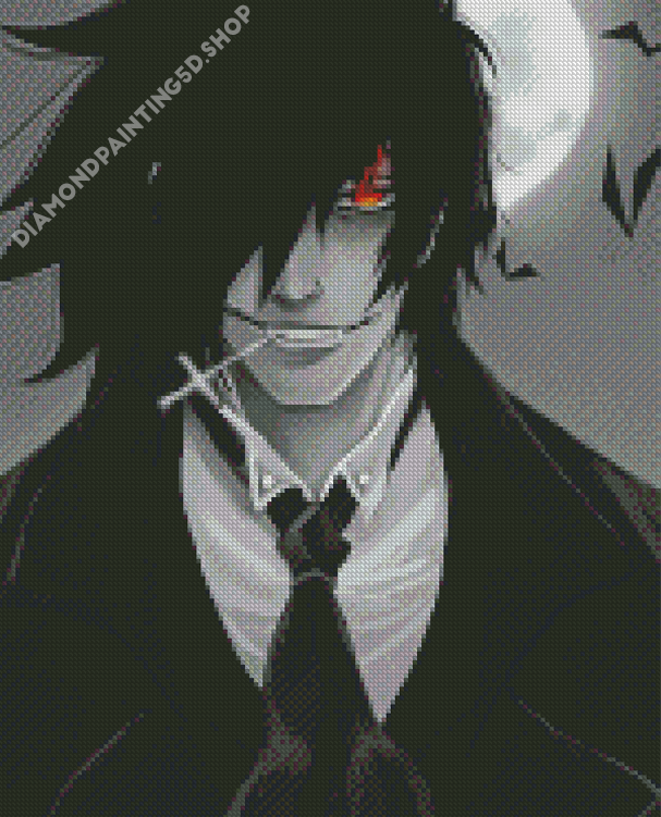 Dark Anime Hellsing Alucard Diamond Painting Embroidery Vampire