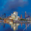 Cool Downtown Cleveland Diamond Painting
