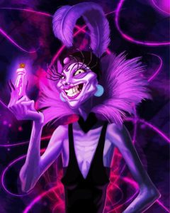 Creepy Yzma Diamond Painting