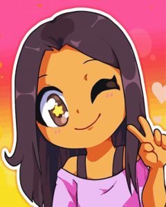 Cute Aphmau Diamond Painting