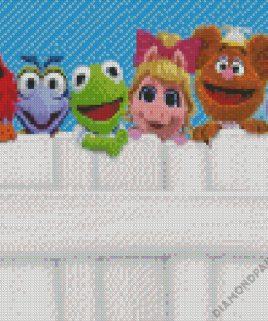 Cute Muppet Babies Diamond Painting