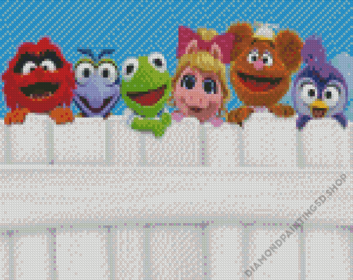 Cute Muppet Babies Diamond Painting