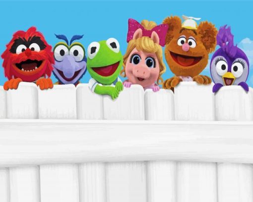 Cute Muppet Babies Diamond Painting