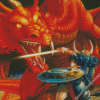 Dungeons And Dragons Video Game Diamond Painting