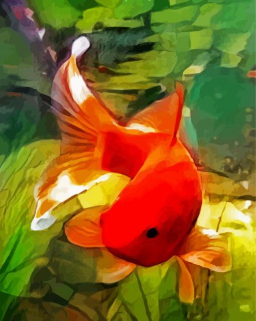 Elegant Fish Art Diamond Painting