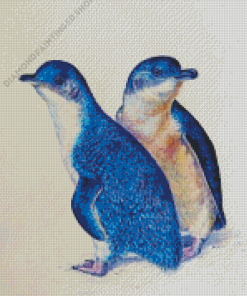 Fairy Penguins Art Diamond Painting