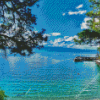 Flathead Lake Landscape Diamond Painting