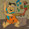 Fred Flintstone Dancing Diamond Painting