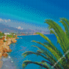 Fuengirola Beach In Spain Diamond Painting