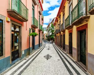 Funchal Streets Diamond Painting