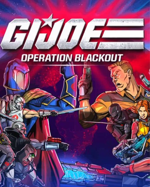 Gi Goe Operation Blackout Diamond Painting