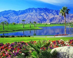 Golf Palmsprings California Diamond Painting